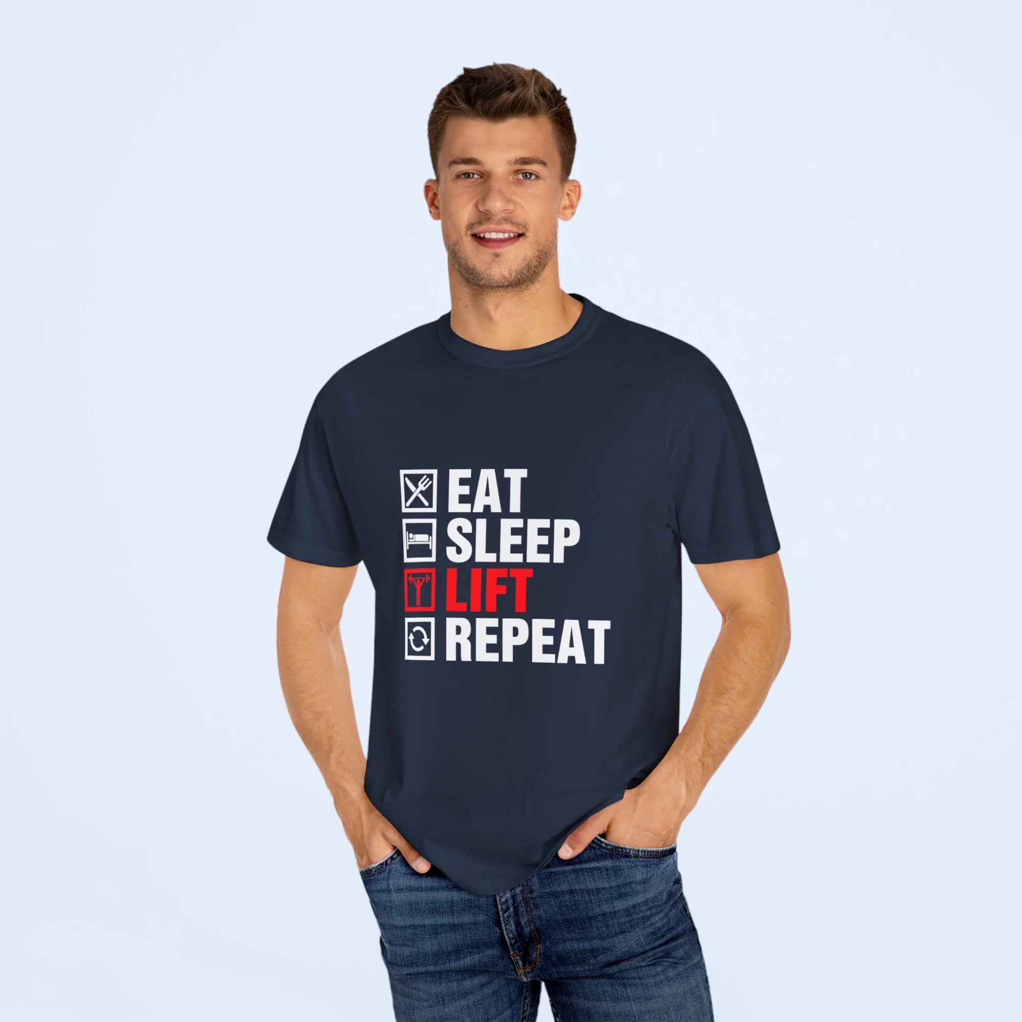 Eat Sleep Lift Repeat T-Shirt